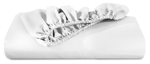 Linteum Textile White Fitted Hospital Bed Sheets (36