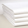 Linteum Textile Supply White Fitted Sheet Twin 39x80x9 Inches 12-Pack Poly Cotton Blend 180 Thread Count Durable Breathable Easy Care Bottom Sheets for Hospitals, Hotels, Healthcare, Spa