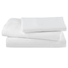 XL Twin Flat Sheets 66x108 White 180 Thread Count