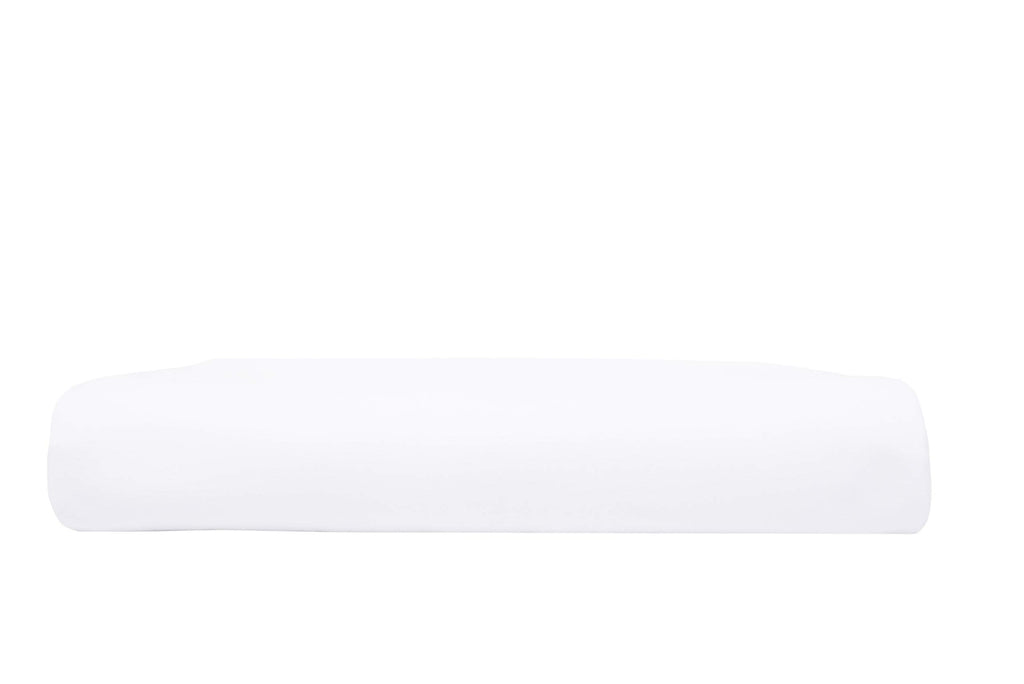 Linteum Textile Supply White Bed Sheet – 54x90 Soft and Comfortable Draw Sheets 180 Thread Count Top Sheets for Home, Hospitals, Spas & Rental Properties