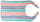 Linteum Textile Supply Striped Soft Terry Cotton Washable Reusable Adult Bibs with EZ-Tie Closure (18x34 in, 12-Pack)