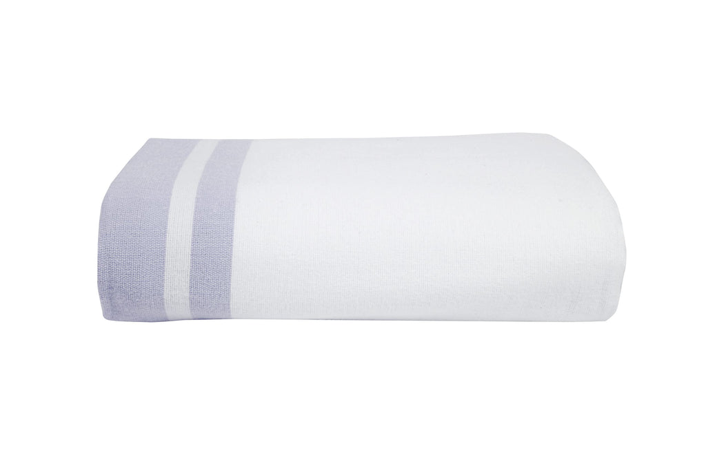 Linteum Textile Cotton Blended Hospital Patient Bath Blanket, Bath Sheet, Lightweight Blanket