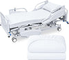 Linteum Textile White (42"x84"x14") Fitted Bariatric Hospital Bed Sheets - Cotton Blended Soft Jersey Knitted Sheets - Shrinkage & Fade Resistant for Home, Hotel, Motel & Rental Properties