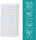 Linteum Textile (White, 12x12 In., Pack of 60) Cotton Blend Cleaning Rags for Multipurpose Cleaning Towels, Light Weight Commercial Grade, Machine Washable Cleaning Rags