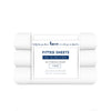 Linteum Textile Percale Twin Fitted Sheets, White, 180 Thread Count, 36x80x9 in.