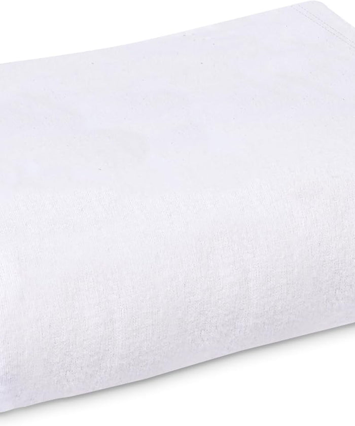 Linteum Textile Cotton Blended Hospital Patient Bath Blanket, Bath Sheet, Lightweight Blanket