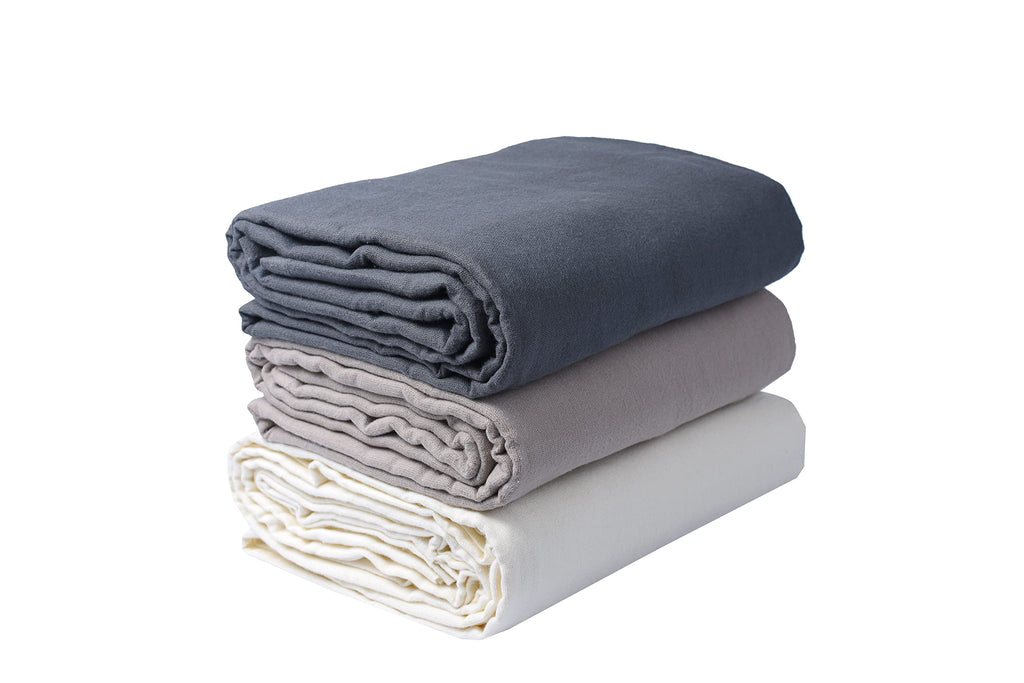 Linteum Textile Cotton Blended Hospital Patient Bath Blanket, Bath Sheet, Lightweight Blanket