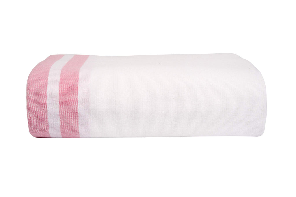 Linteum Textile Cotton Blended Hospital Patient Bath Blanket, Bath Sheet, Lightweight Blanket
