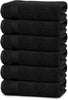 Linteum Textile 20x40 Inch, 100% Cotton Premium-Quality Hair Towels, Salon, Spa, Pool and Gym Towels 16s Ring Spun Quick Dry Fresh & Fluffy Absorbent and Plush