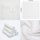 Linteum Textile (White, 12x12 In., Pack of 60) Cotton Blend Cleaning Rags for Multipurpose Cleaning Towels, Light Weight Commercial Grade, Machine Washable Cleaning Rags