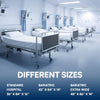 Linteum Textile White (42"x84"x14") Fitted Bariatric Hospital Bed Sheets - Cotton Blended Soft Jersey Knitted Sheets - Shrinkage & Fade Resistant for Home, Hotel, Motel & Rental Properties