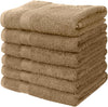 Linteum Textile 20x40 Inch, 100% Cotton Premium-Quality Hair Towels, Salon, Spa, Pool and Gym Towels 16s Ring Spun Quick Dry Fresh & Fluffy Absorbent and Plush