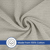 Linteum Textile Supply Leno Weave Blanket, 100% Cotton, Lightweight, Warm, Extra-Fluffy, Premium and Durable Soft & Cozy Bed Blanket for Bed, Couch, Sofa Throw for All Season
