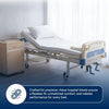 Linteum Textile White (42"x84"x14") Fitted Bariatric Hospital Bed Sheets - Cotton Blended Soft Jersey Knitted Sheets - Shrinkage & Fade Resistant for Home, Hotel, Motel & Rental Properties