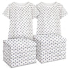 Linteum Textile Supply Cotton Blended Unisex Hospital Gowns with Back Ties Comfortably Fits Sizes Upto 2XL