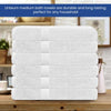 Linteum Textile Supply Luxury Bath Towels Highly Absorbent Quick Drying Towels with 100% Ring-Spun Cotton Material for Home, Hotel, Spa, & Gym (24x48 inches)