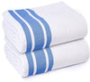 Linteum Textile Cotton Blended Hospital Patient Bath Blanket, Bath Sheet, Lightweight Blanket