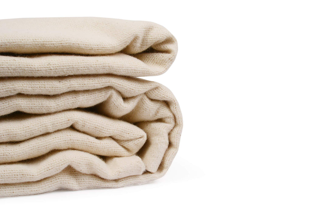 Linteum Textile Cotton Blended Hospital Patient Bath Blanket, Bath Sheet, Lightweight Blanket