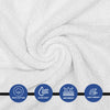 Linteum Textile 20x40 Inch, 100% Cotton Premium-Quality Hair Towels, Salon, Spa, Pool and Gym Towels 16s Ring Spun Quick Dry Fresh & Fluffy Absorbent and Plush