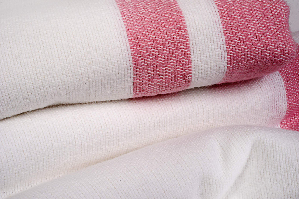 Linteum Textile Cotton Blended Hospital Patient Bath Blanket, Bath Sheet, Lightweight Blanket