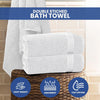 Linteum Textile Supply 27x54 Luxury Bath Towels Highly Absorbent Quick Drying Towels with 100% Ring-Spun Cotton Material for Home, Hotel, Spa, & Gym