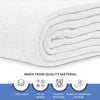 Linteum Textile Hospital Thermal Blanket 66x90 Inch 100% Cotton Breathable Soft and Cozy Open-Cell Weave Design Bed Blanket for Bed, Couch, Sofa Throw for All Season, 2.5 lb
