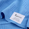 Linteum Textile Hospital Thermal Blanket 66x90 Inch 100% Cotton Breathable Soft and Cozy Open-Cell Weave Design Bed Blanket for Bed, Couch, Sofa Throw for All Season, 2.5 lb
