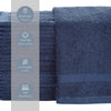 Linteum Textile Supply Hand Towels for Bathroom 16x27 Inches 100% Cotton Zero Twist Hand Towel Set Quick Dry Highly Absorbent Spa Towels Bulk for Salon, Home, Hotel, Gym