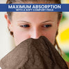 Linteum Textile Washcloth Set 100% Soft Cotton Zero Twist 16 Single Ring Spun Premium Washcloths Face Towel 13x13 Inch