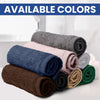 Linteum Textile Washcloth Set 100% Soft Cotton Zero Twist 16 Single Ring Spun Premium Washcloths Face Towel 13x13 Inch