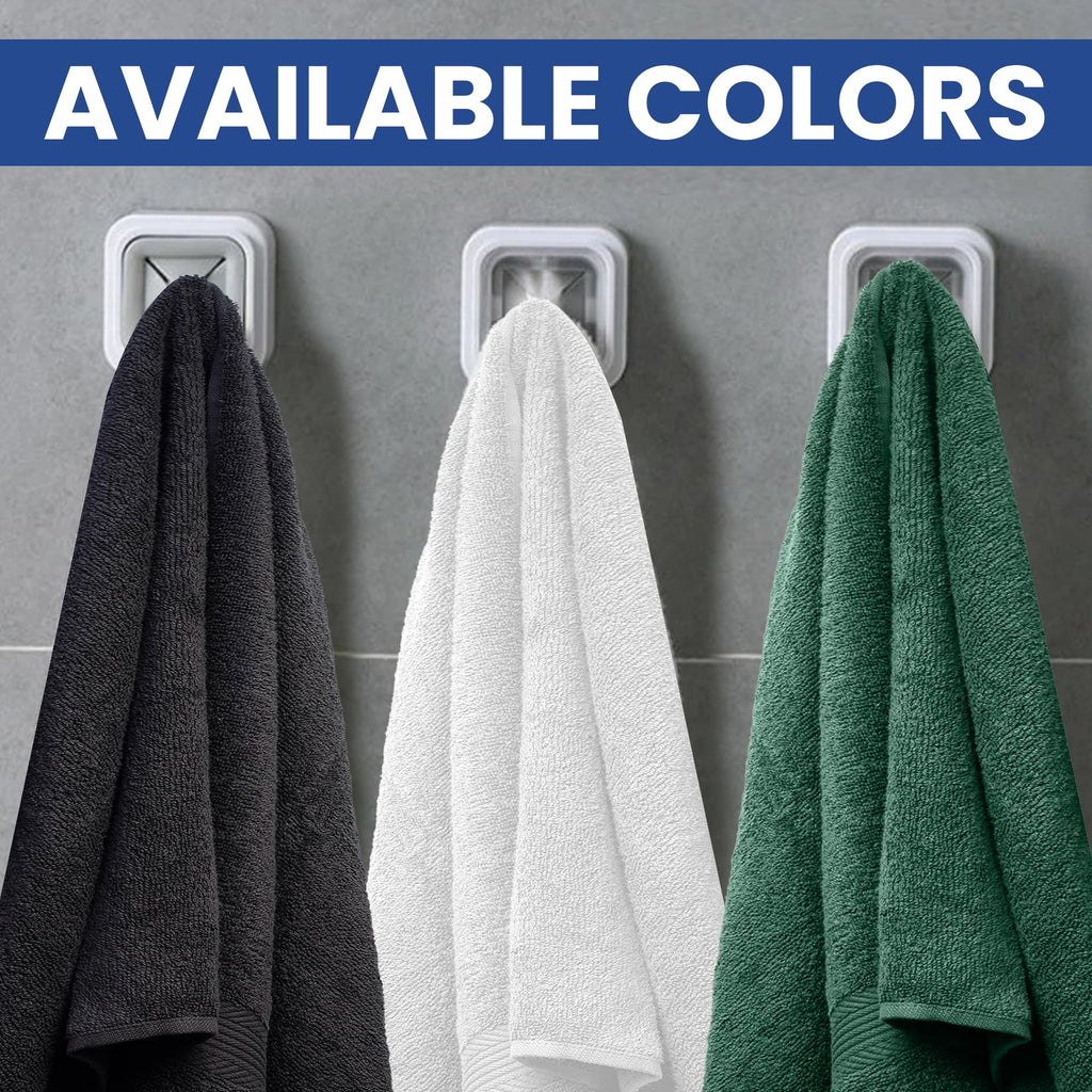 Linteum Textile Supply Hand Towels for Bathroom 16x27 Inches 100% Cotton Zero Twist Hand Towel Set Quick Dry Highly Absorbent Spa Towels Bulk for Salon, Home, Hotel, Gym