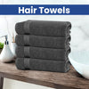 Linteum Textile 20x40 Inch, 100% Cotton Premium-Quality Hair Towels, Salon, Spa, Pool and Gym Towels 16s Ring Spun Quick Dry Fresh & Fluffy Absorbent and Plush