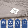 Linteum Textile Supply Leno Weave Blanket, 100% Cotton, Lightweight, Warm, Extra-Fluffy, Premium and Durable Soft & Cozy Bed Blanket for Bed, Couch, Sofa Throw for All Season