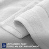 Linteum Textile Supply Hand Towels for Bathroom 16x27 Inches 100% Cotton Zero Twist Hand Towel Set Quick Dry Highly Absorbent Spa Towels Bulk for Salon, Home, Hotel, Gym