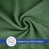 Linteum Textile Supply Leno Weave Blanket, 100% Cotton, Lightweight, Warm, Extra-Fluffy, Premium and Durable Soft & Cozy Bed Blanket for Bed, Couch, Sofa Throw for All Season