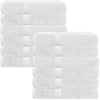 Linteum Textile Supply 27x52 inches Hotel Quality Bath Towels (White) Highly Absorbent Durable Bath Towels with 100% Soft Cotton Material for Home, Hotel, and Spa