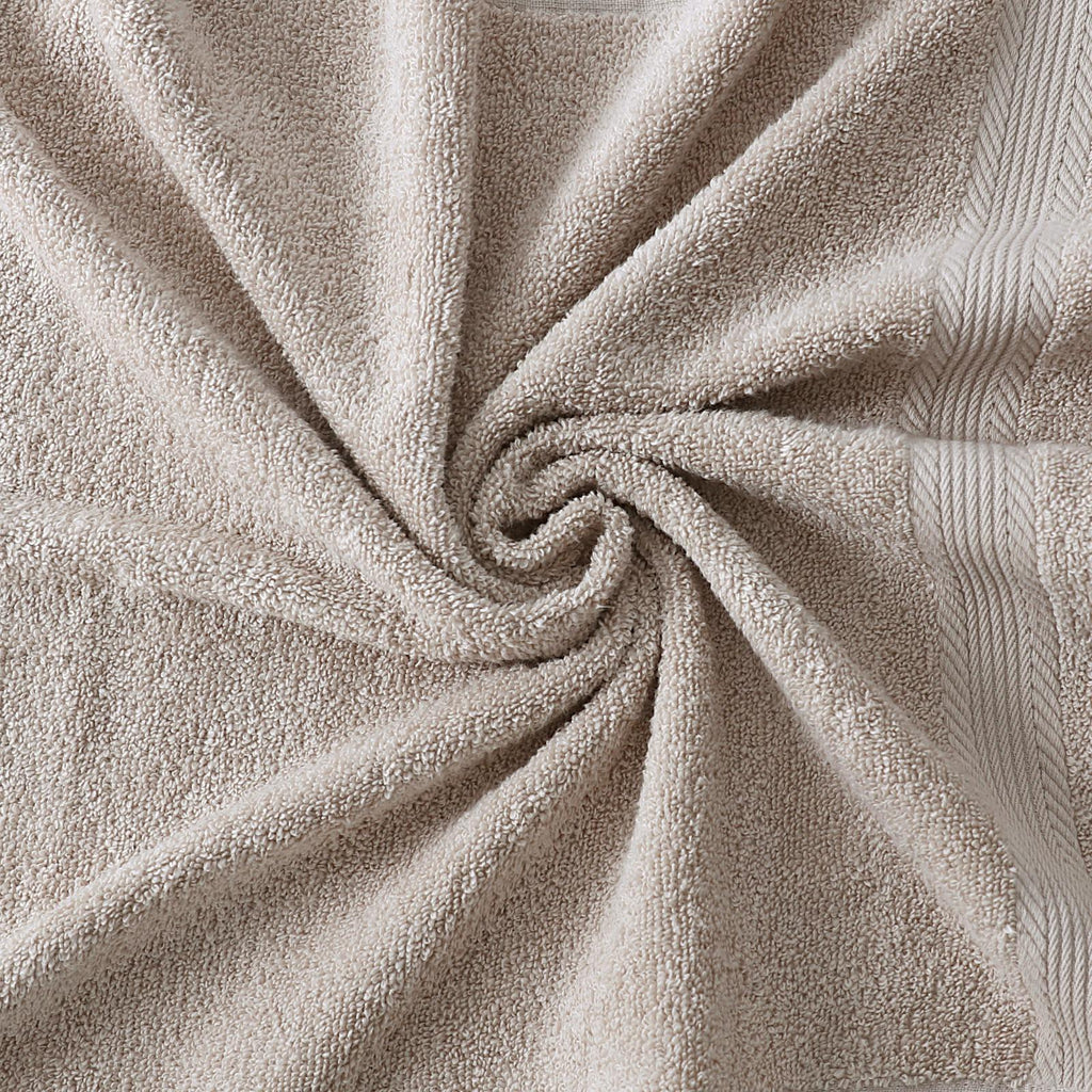 Linteum Textile 20x40 Inch, 100% Cotton Premium-Quality Hair Towels, Salon, Spa, Pool and Gym Towels 16s Ring Spun Quick Dry Fresh & Fluffy Absorbent and Plush