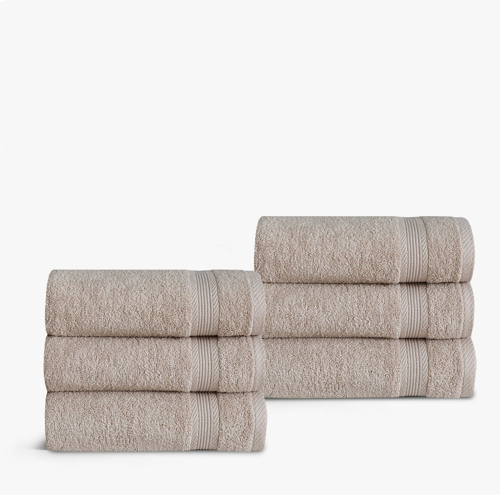 Linteum Textile 20x40 Inch, 100% Cotton Premium-Quality Hair Towels, Salon, Spa, Pool and Gym Towels 16s Ring Spun Quick Dry Fresh & Fluffy Absorbent and Plush