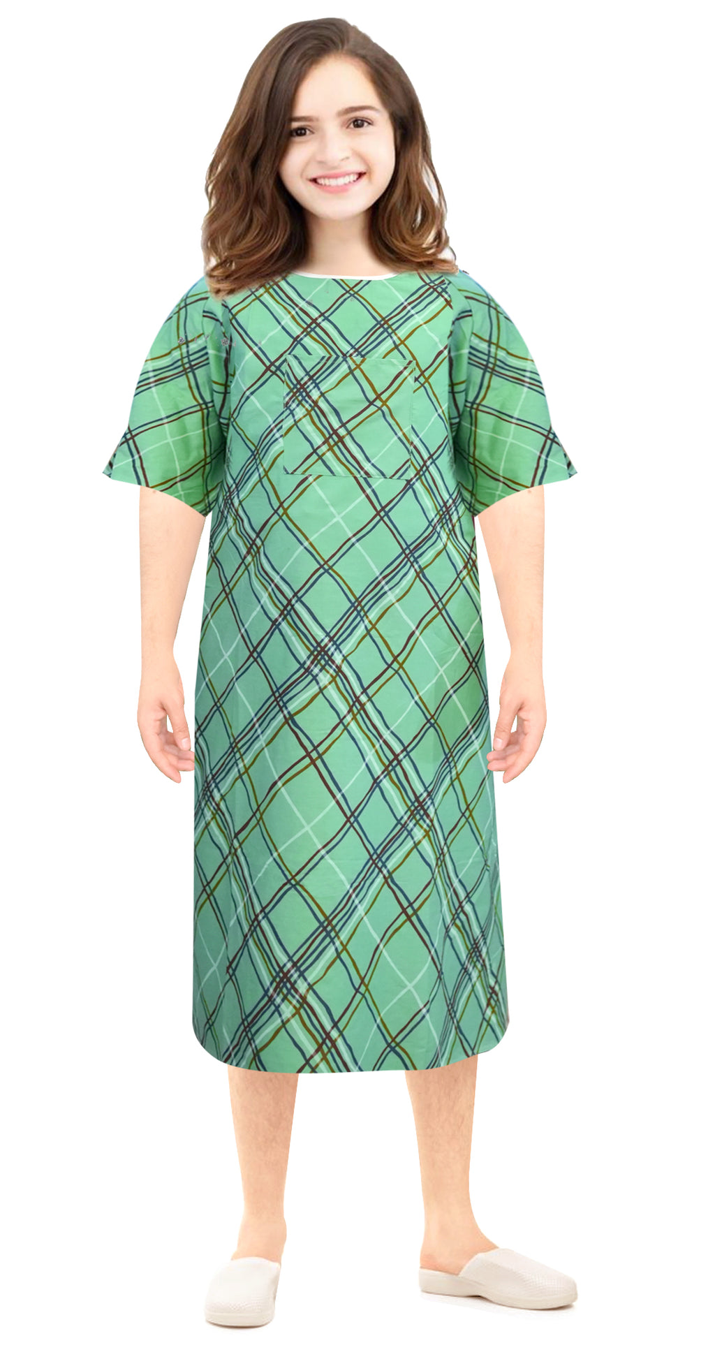 Linteum Medical Exam Heavyweight Hospital IV Patient Gown Linteum Textile Supply Linteum Medical Exam Heavyweight Hospital IV Patient Gown Linteum Textile Supply