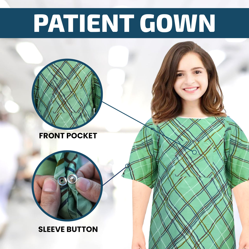 Linteum Medical Exam Heavyweight Hospital IV Patient Gown Linteum Textile Supply Linteum Medical Exam Heavyweight Hospital IV Patient Gown Linteum Textile Supply