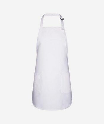 Two-Pocket Twill Bib Apron