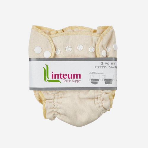 Fitted Cloth Diapers with Snap Closures