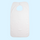 Linteum Textile 18x34 White Soft Terry ADULT BIBS with Velcro-Type Closure